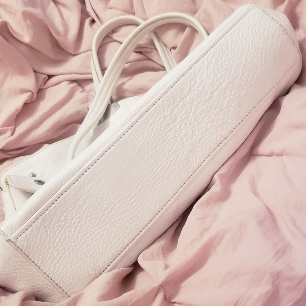 Prada White Leather Handbag - Picture 6 of 8